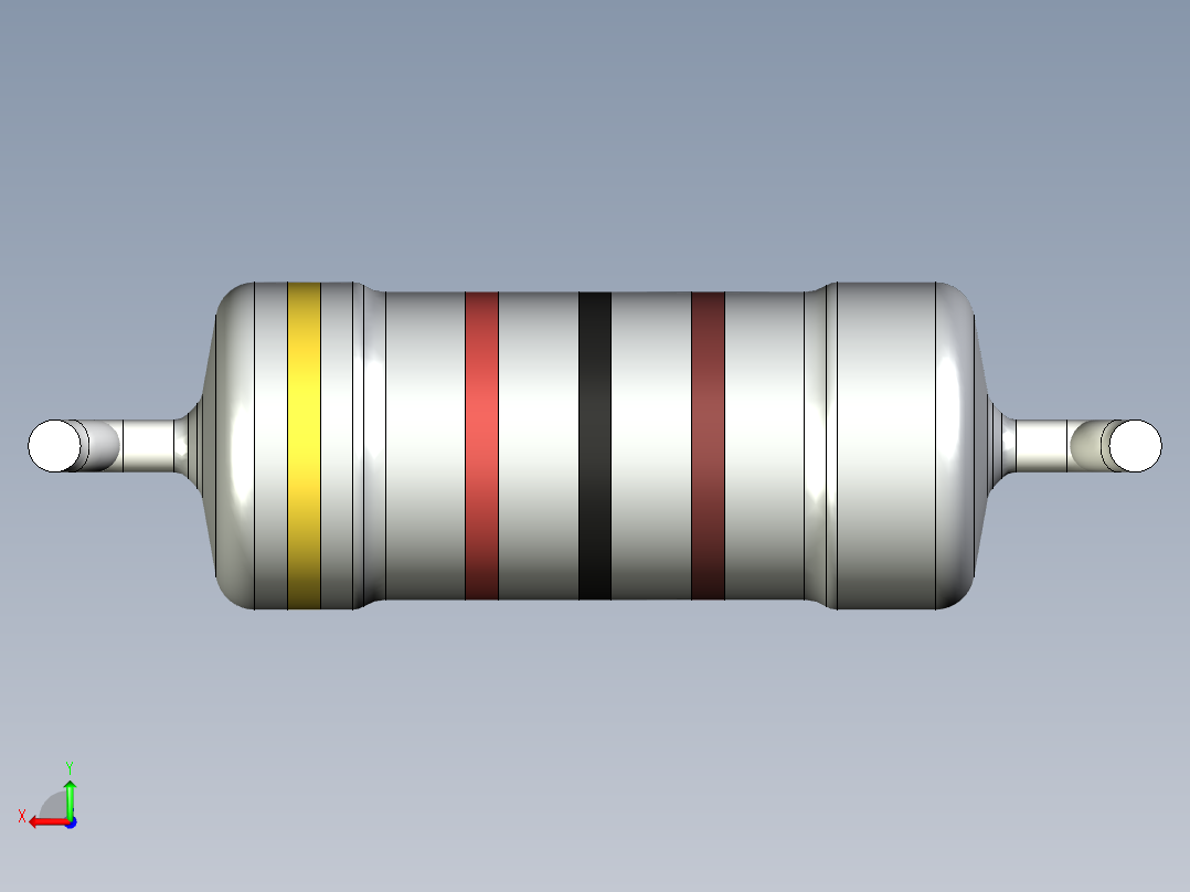无源元件封装-RES-1W-HH-MO后视图