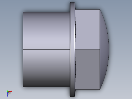 8PFV (A) BSP螺纹插头俯视缩略图