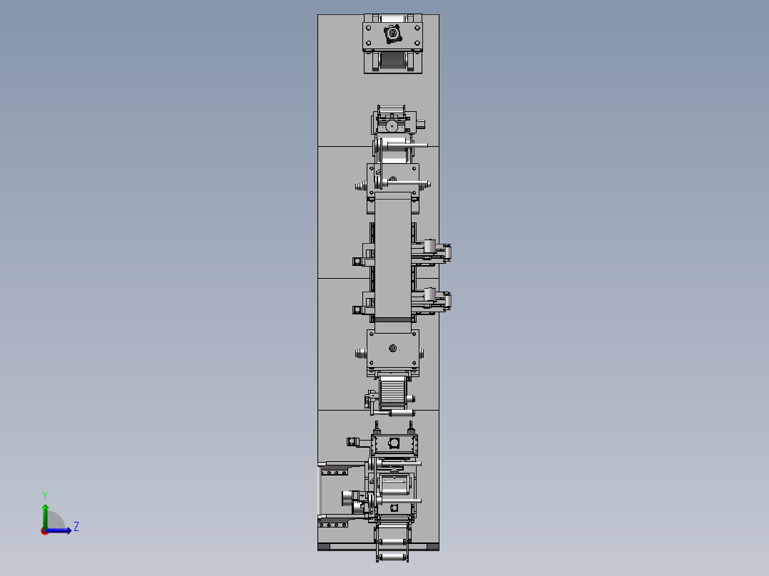 非标FFC贴合机左视图