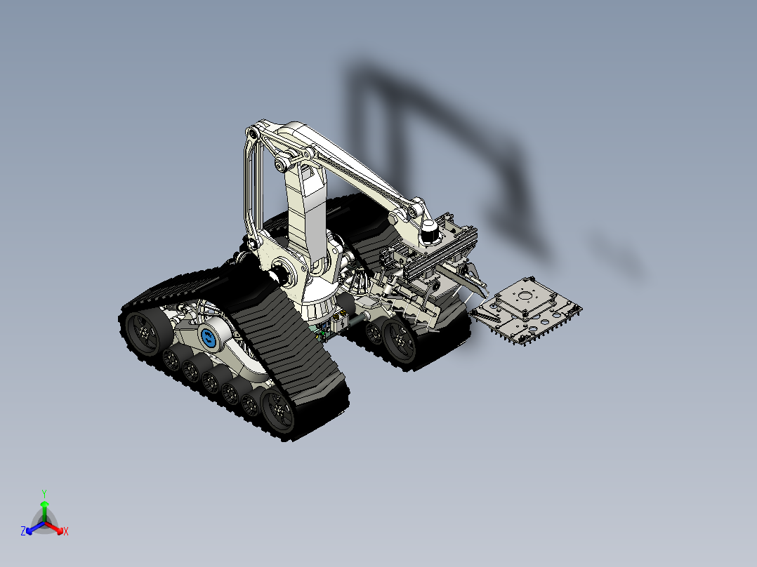 履带式转运机器人