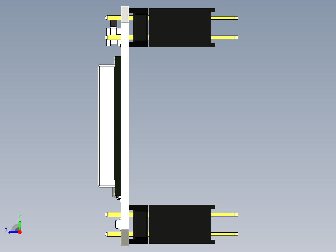 Wemos ESP32 D1 Mini开发板右视图