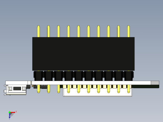 Wemos ESP32 D1 Mini开发板俯视缩略图