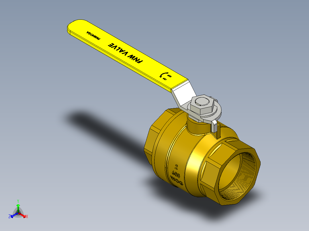 管道手动球阀-水管开关阀-手动阀门铜球阀DN50