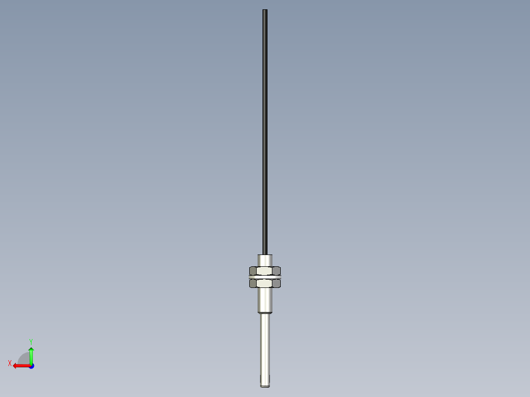 侧视光纤_对射型FT-F313后视图