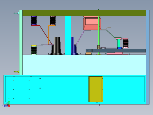 开式交流金属封闭开关柜右视缩略图