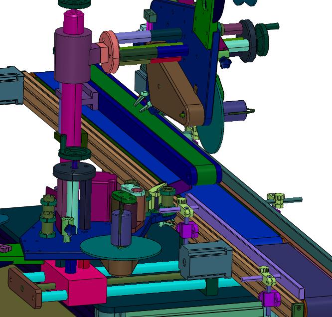 药盒方盒封口侧面对角贴标机
