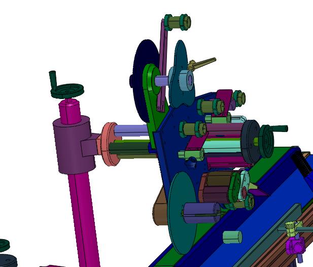 药盒方盒封口侧面对角贴标机
