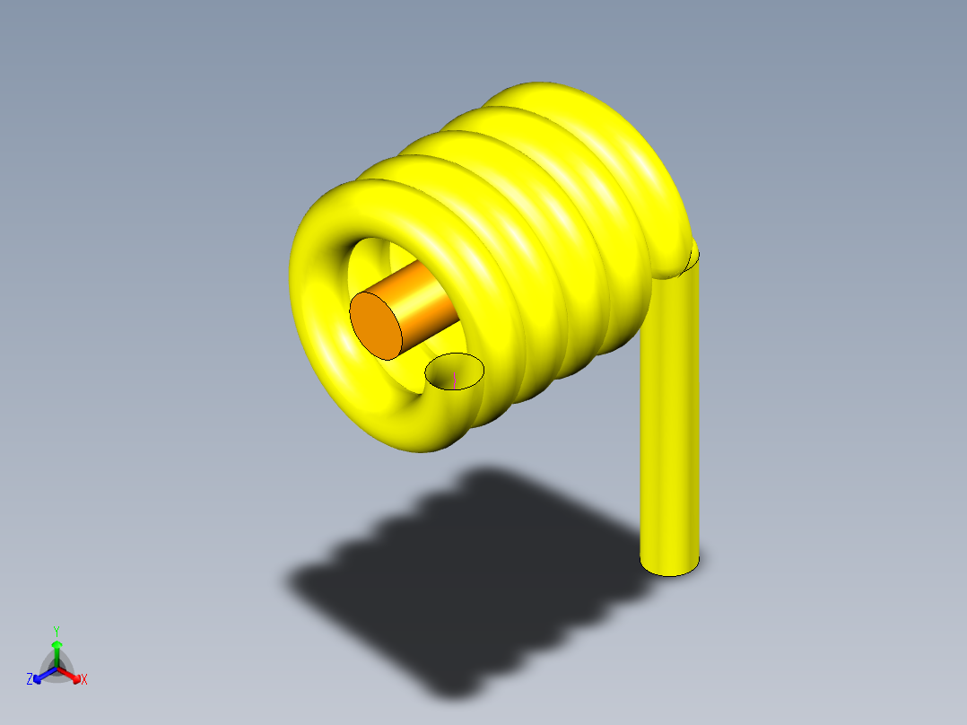 起重机正等轴测图