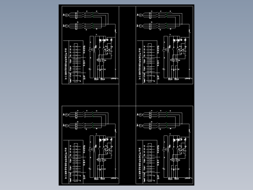 一控二潜污泵控制原理图