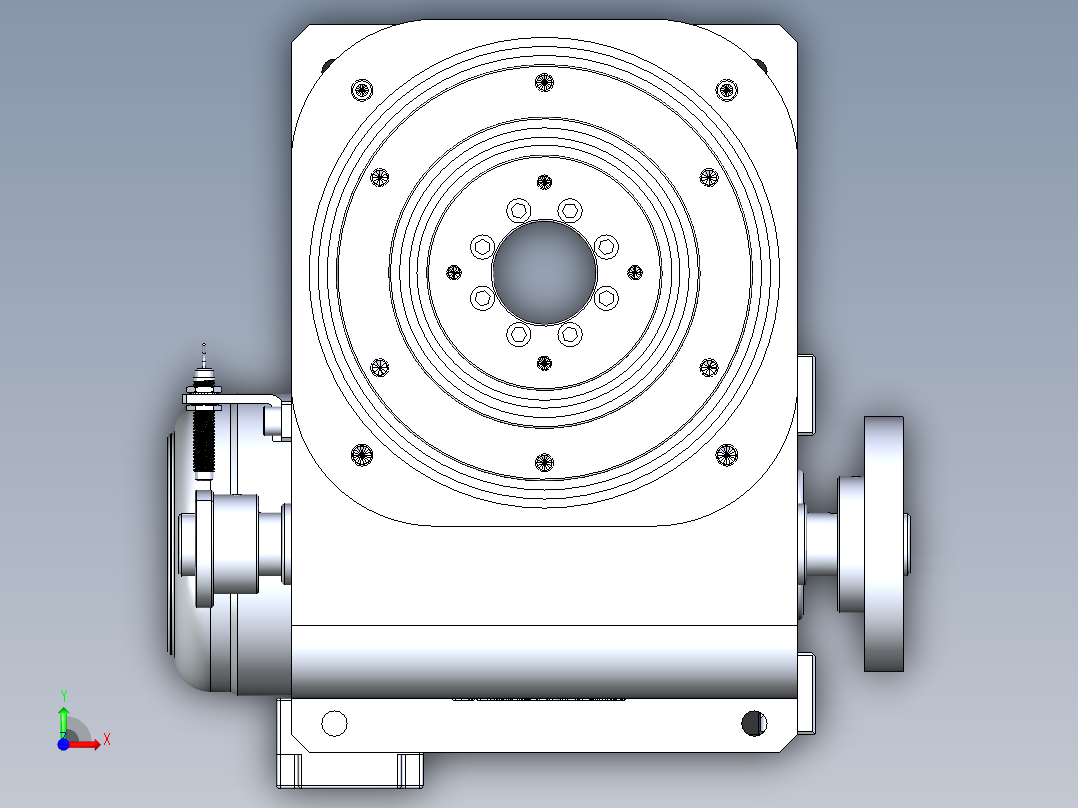 RU150DA意米精密分割器前视图