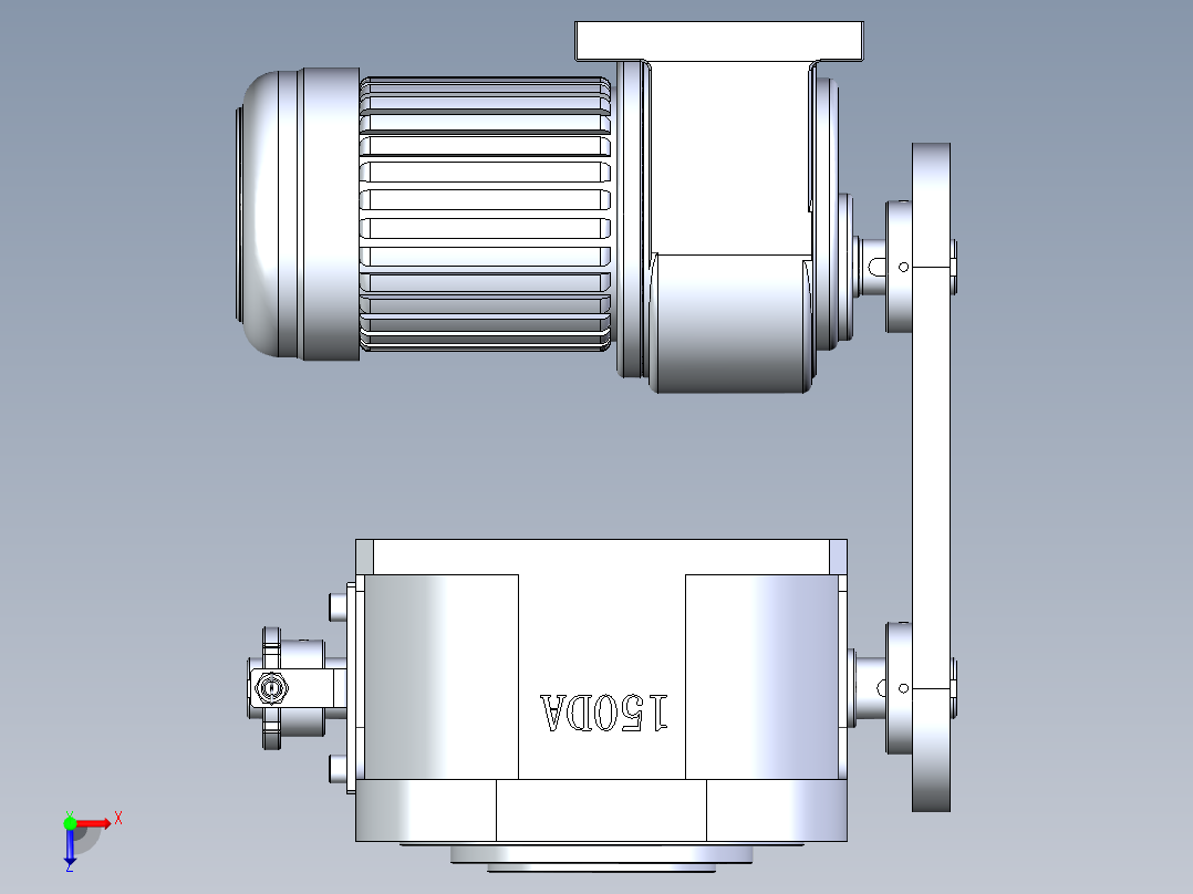 RU150DA意米精密分割器俯视图