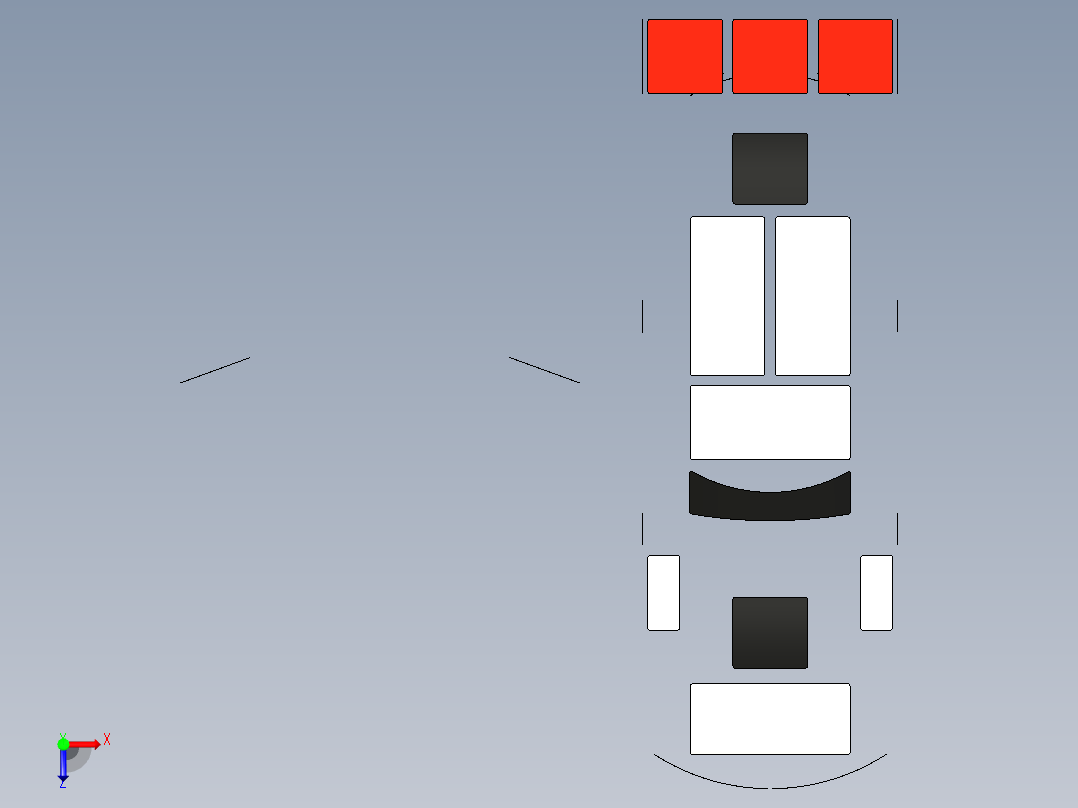 A2005069-乐高速度冠军 - 奥迪R8 LMS Ultra (75873)俯视图