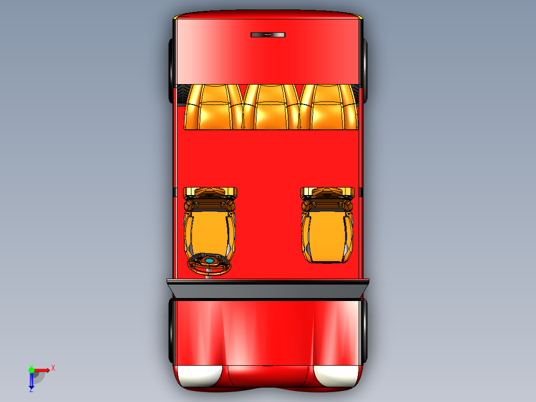 B3003988-跑车俯视图