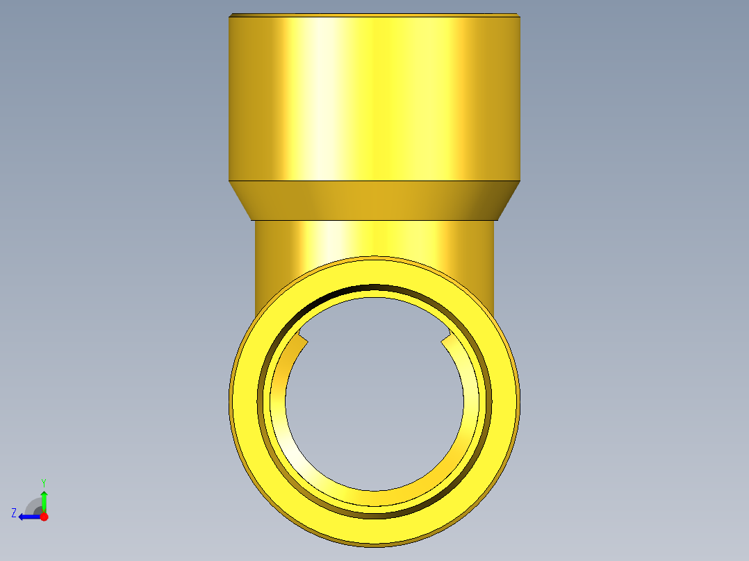 B3004429-1_4 NPT 三通右视图