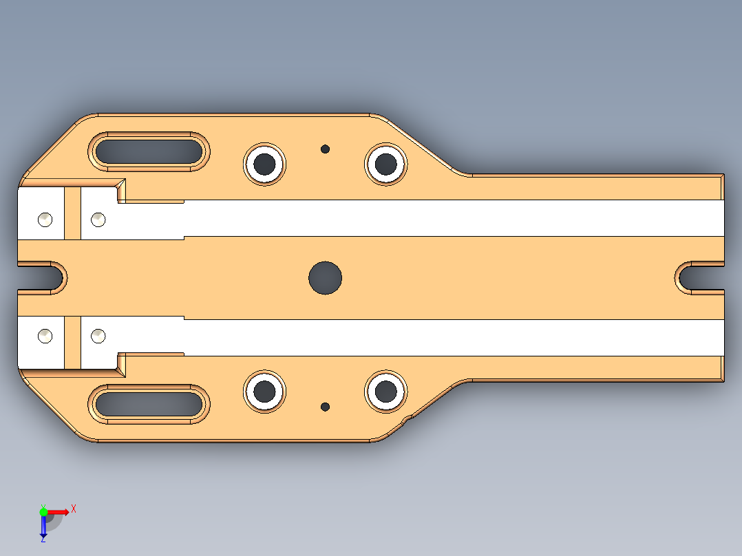 旋转底座俯视图