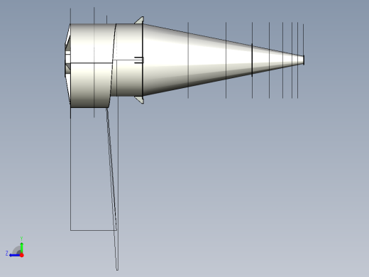 Siklon旋风分离器右视缩略图