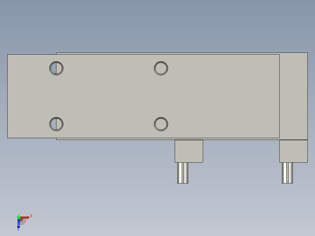 MXH16-30Z-M9PWV俯视图