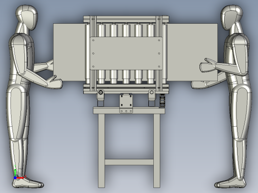 圆弧形钣金件成形机前视缩略图