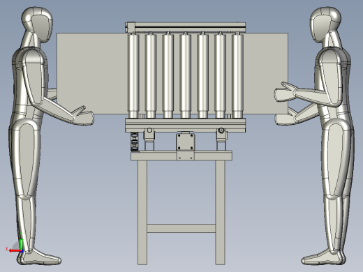 圆弧形钣金件成形机后视缩略图