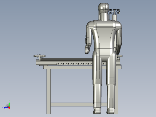 圆弧形钣金件成形机右视缩略图