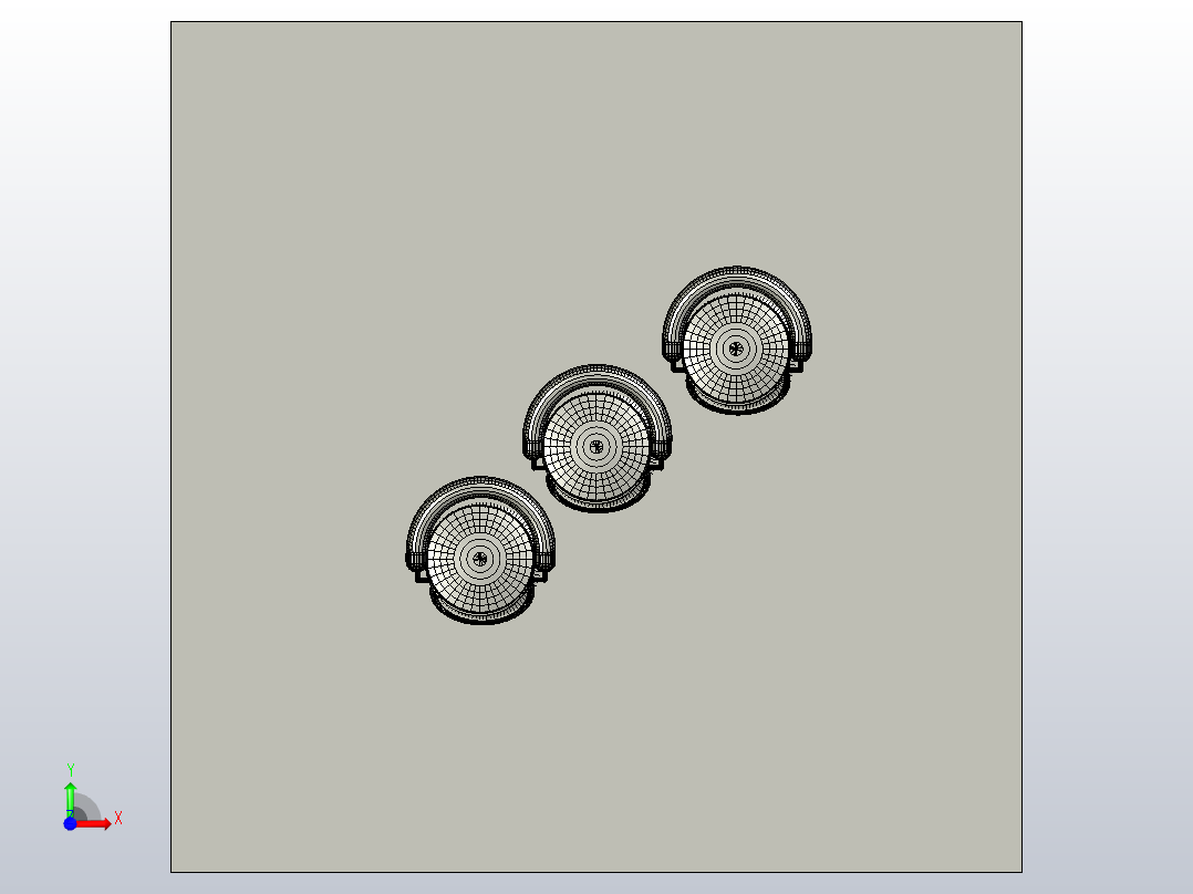 酒吧间高脚凳 (2)前视图