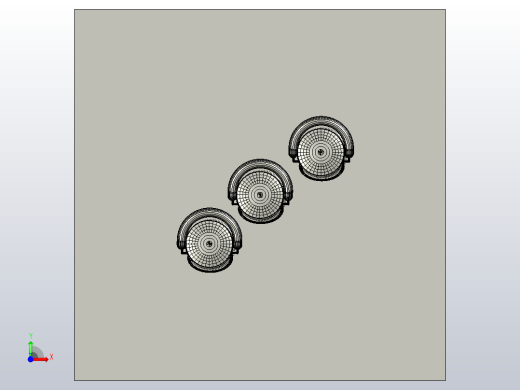 酒吧间高脚凳 (2)前视缩略图