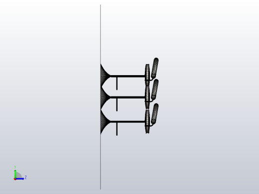 酒吧间高脚凳 (2)左视缩略图