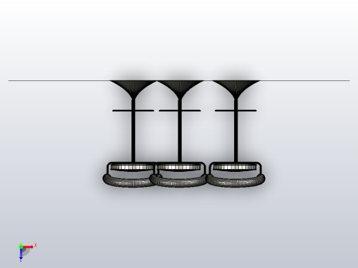 酒吧间高脚凳 (2)俯视缩略图