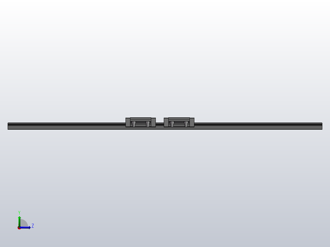 直线导轨滑块IAY23-28-720左视图