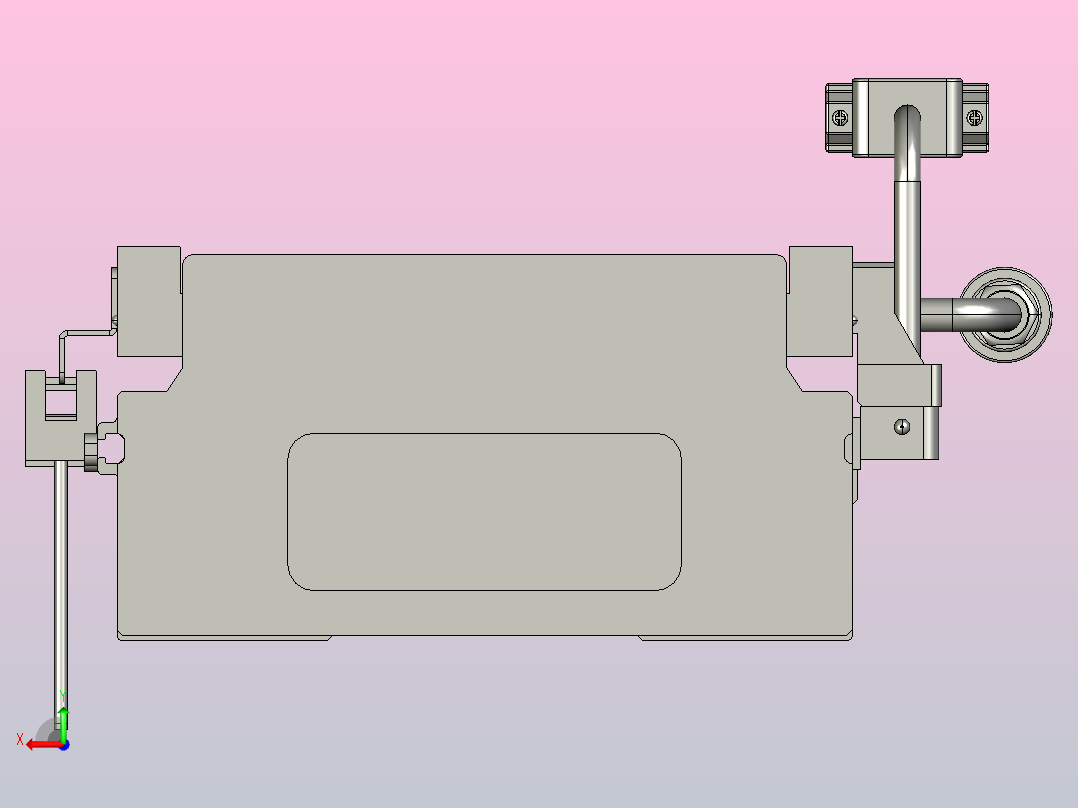 直驱直线电机轴TPA-LNP2-140-20C4-1-L2880-3-C-05-N3后视图
