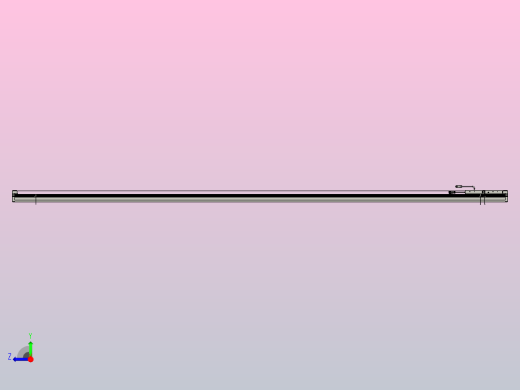 直驱直线电机轴TPA-LNP2-140-20C4-1-L2880-3-C-05-N3右视缩略图