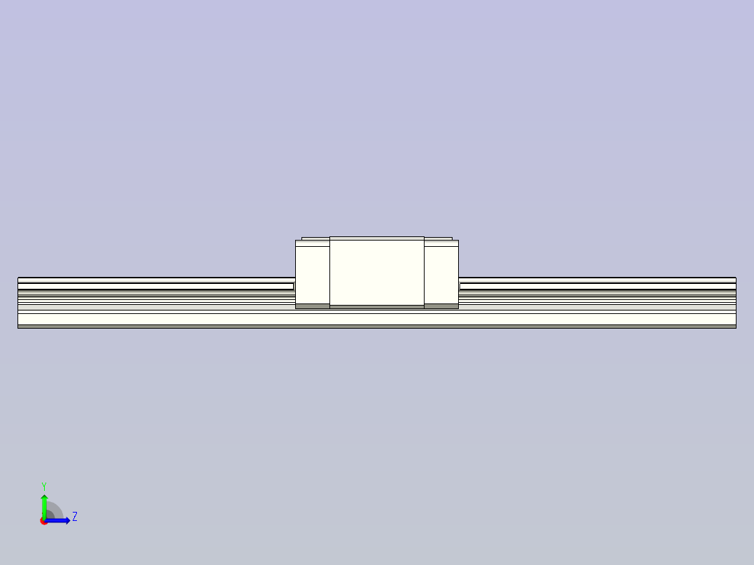 HIWIN上银线性导轨-EGH20SA1R220左视图
