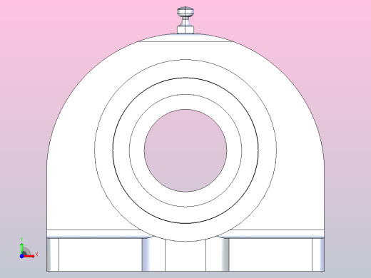 带座轴承PDB25前视缩略图
