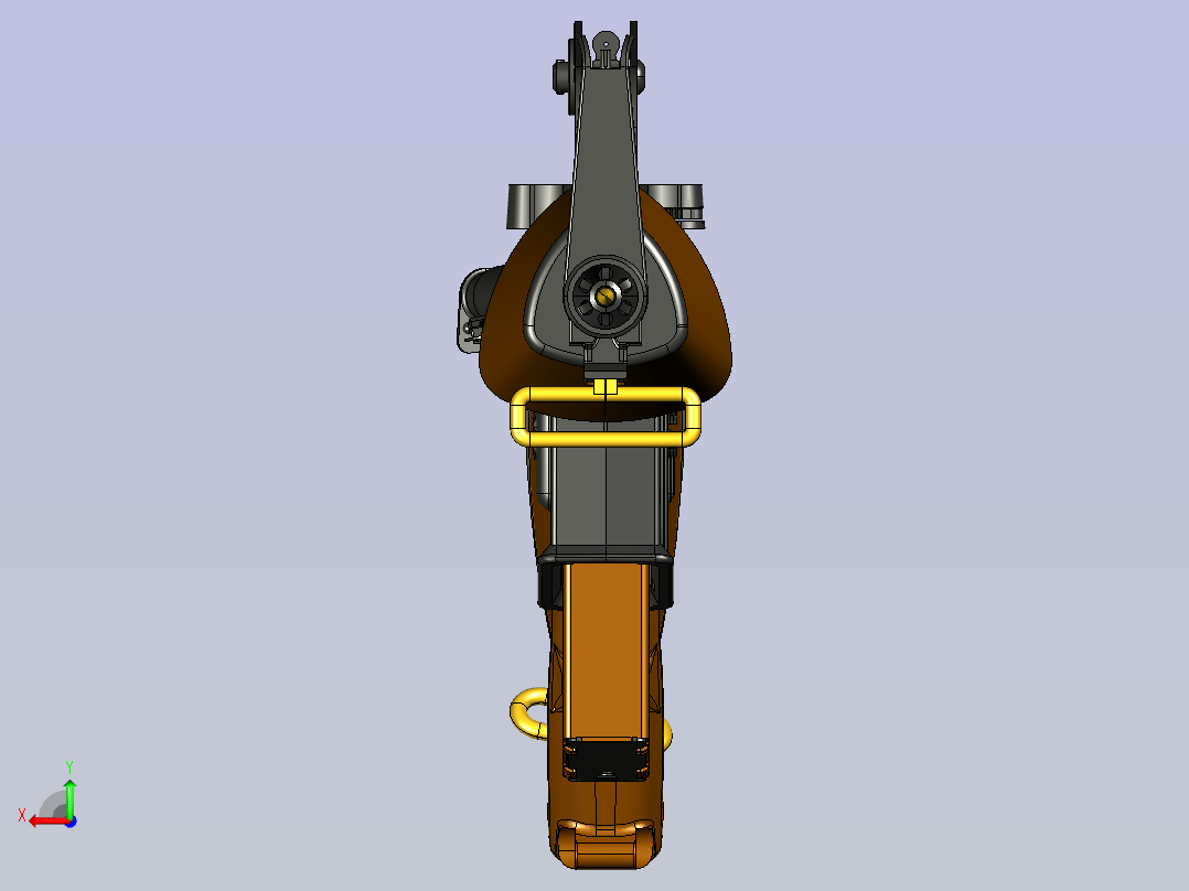 M16-A1后视图
