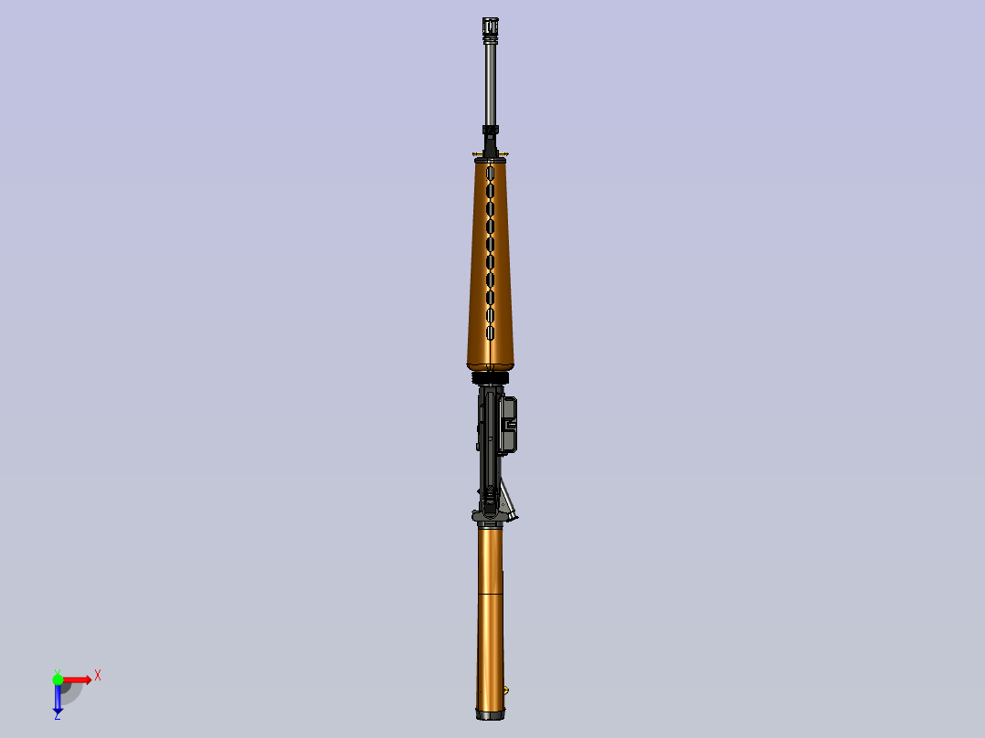 M16-A1俯视图