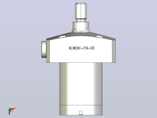 HLLW0361-CTH-035气检夹紧器俯视缩略图