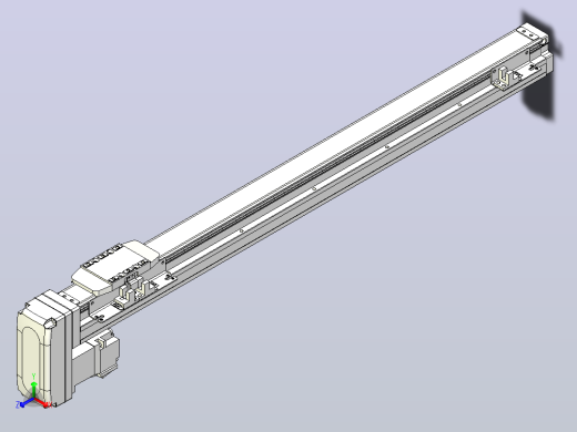 滚珠丝杠直线轴内置导轨TPA-GCR-40-1210C-L500-MP-M10-N3
