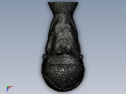 大力神杯 3D模型 stl文件俯视缩略图