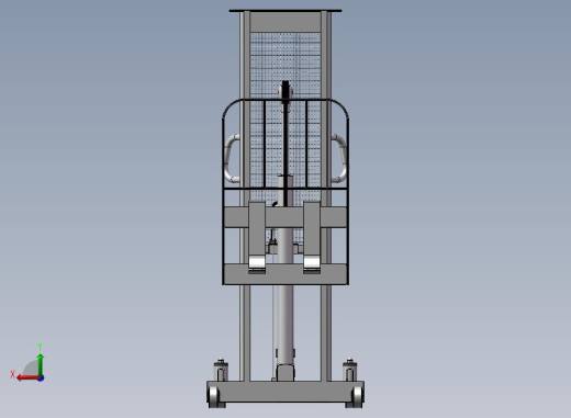 B18-手动液压叉车后视缩略图