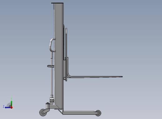 B18-手动液压叉车右视缩略图