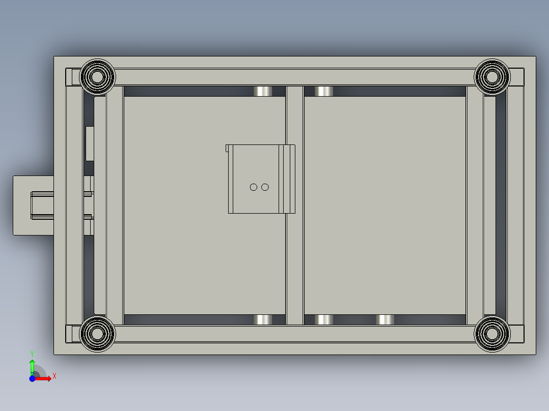 自动吸料机 上料机前视图