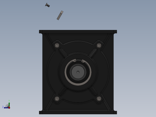 锁风阀右视缩略图