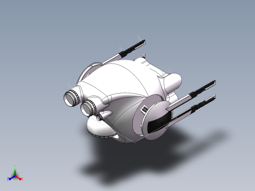 遗落战境无人机正等轴测缩略图