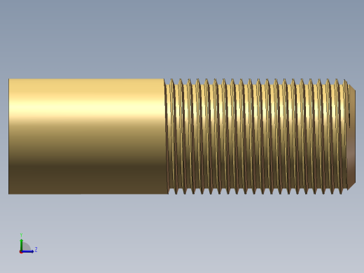 螺母左视缩略图