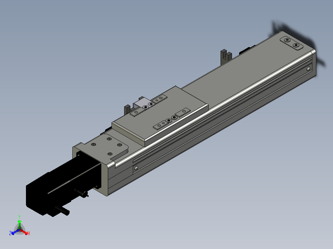 Toyo东佑达直线模组-ECH6-150-BC-反-M5主视图