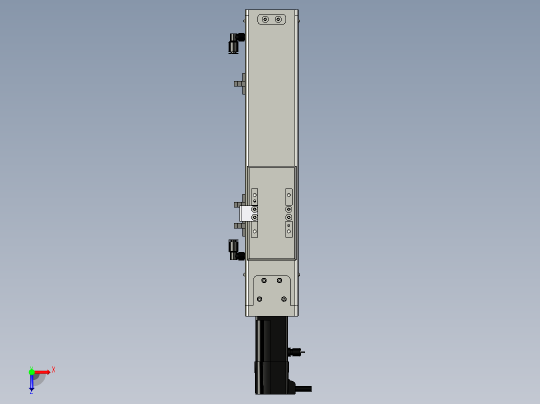 Toyo东佑达直线模组-ECH6-150-BC-反-M5俯视图