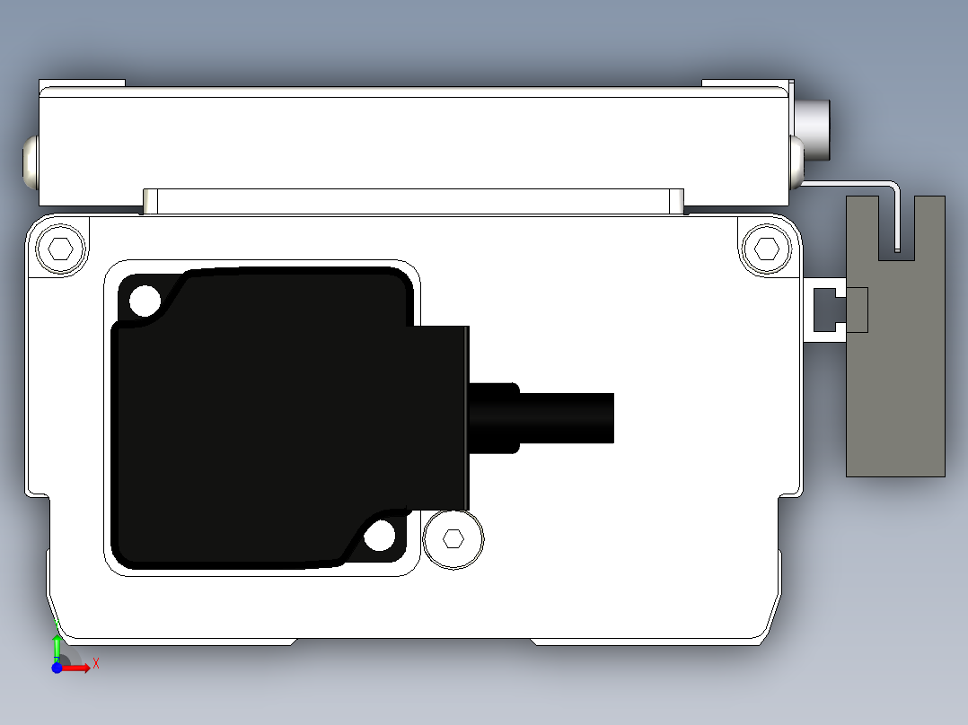 Toyo东佑达直线模组-ECH10-1200-BC前视图