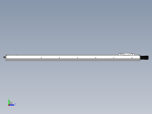 Toyo东佑达直线模组-ECH10-1200-BC左视缩略图
