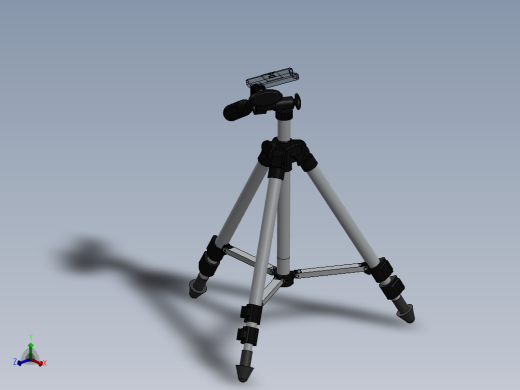 用于将相机固定在所需高度的三脚架
