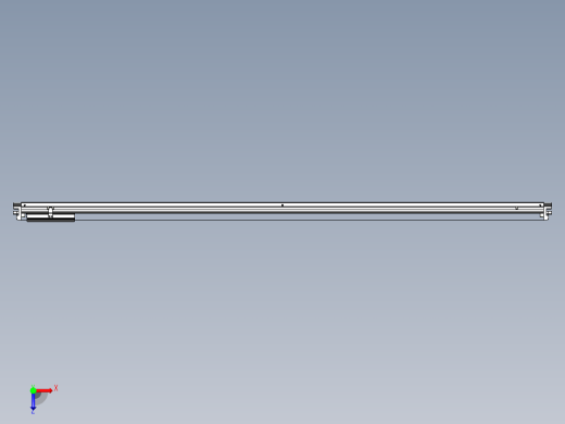 威洛博VL系列直线电机模组-VL14S3-S2050俯视缩略图